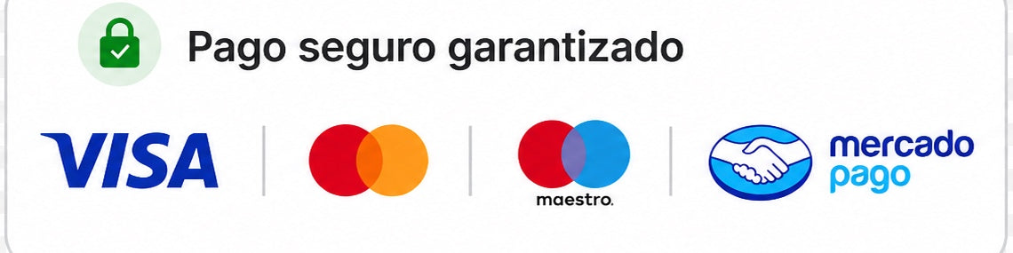 Medios de pago seguro disponibles