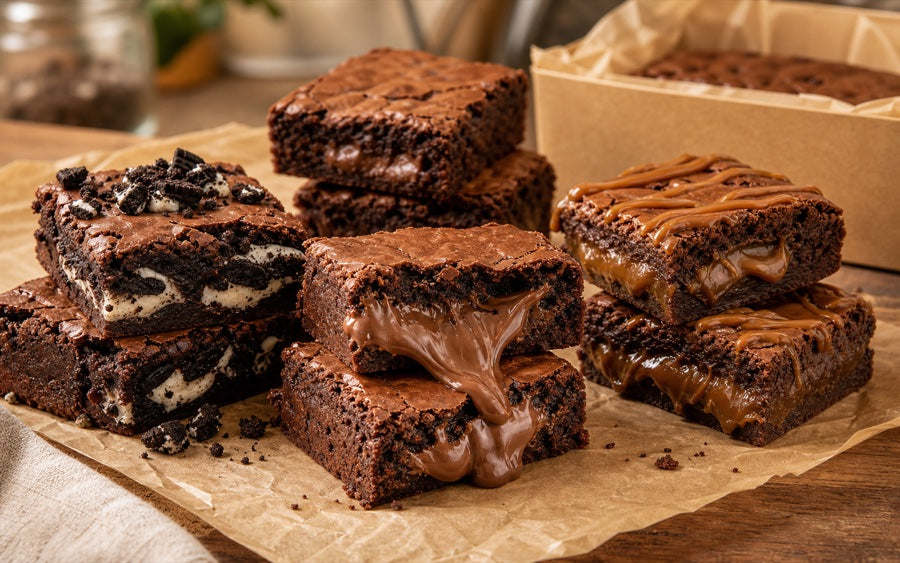 Brownie relleno